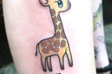 giraffe tattoo
