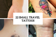 22 Small Travel Inspired Tattoos For Women