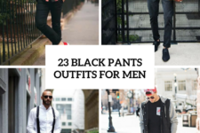 23 Chic Black Pants Outfits For Men