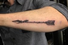 Original tattoo on the arm