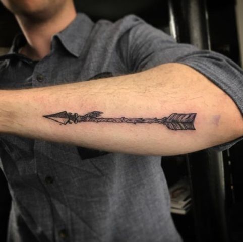 Original tattoo on the arm