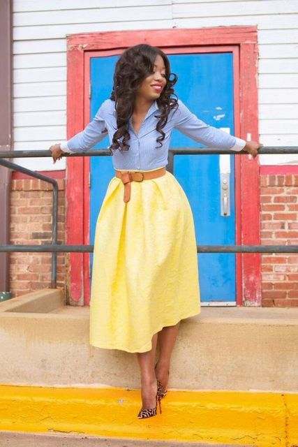 Yellow Skirts | Shop Mini, Midi, and Maxi Skirts Online | Fortunate One