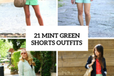 21 Mint Green Shorts Outfits For Girls