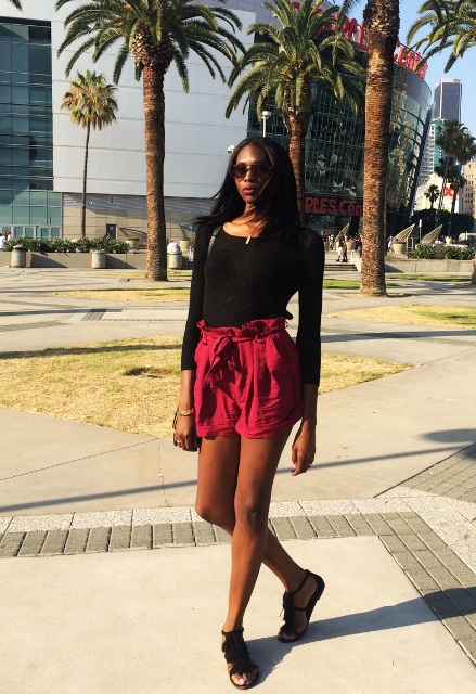 Bag Waist Shorts Outfits To Try - Styleoholic
