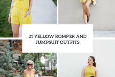 21 Yellow Romper And Jumpsuit Outfits To Try