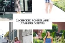 22 Checked Romper And Jumpsuit Outfits For Ladies