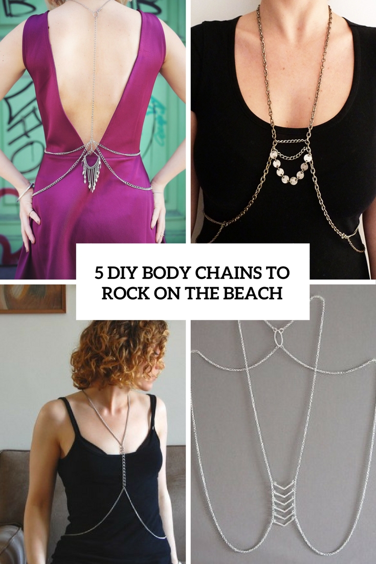 diy body chains to rock on the beach cover