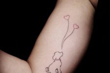 Minimalistic tattoo on the arm