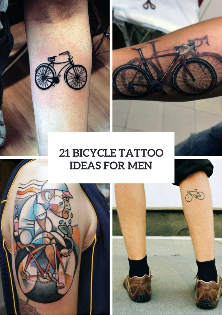 21 Excellent Bicycle Tattoo Ideas For Men