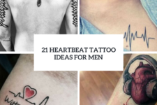 21 Touching Heartbeat Tattoo Ideas For Men