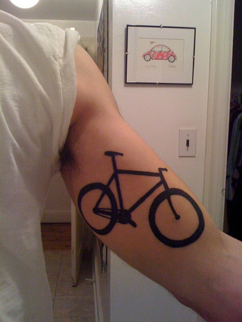 Tattoo bike body art Inky inspiration  Twisted Spoke