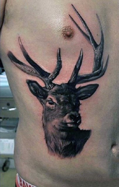 21 Men Deer Tattoo Ideas To Try - Styleoholic