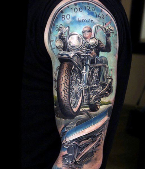 Gorgeous tattoo on the arm