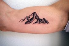 Tattoo design on the arm
