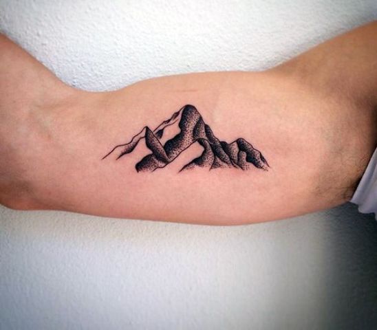 Tattoo design on the arm
