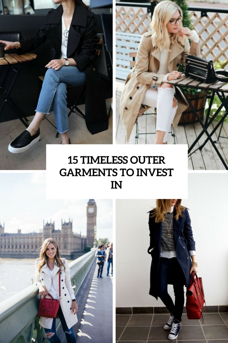 timeless outer garments to invest in cover