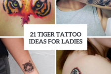 21 Tiger Tattoo Ideas For Ladies