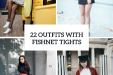 22 Awesome Outfits With Fishnet Tights For Early Fall