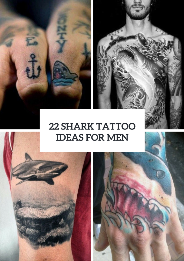 Excellent Shark Tattoo Ideas For Guys