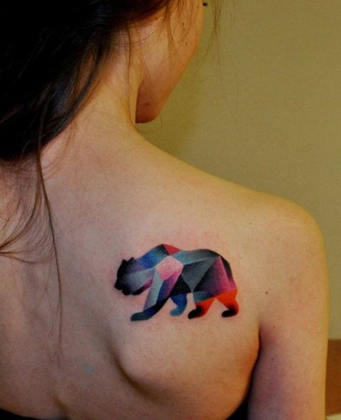 20 Bear Tattoo Ideas For Girls To Repeat Styleoholic