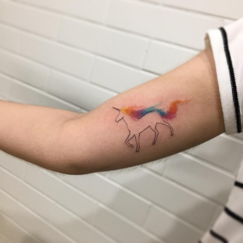 Picture Of Simple tattoo on the arm