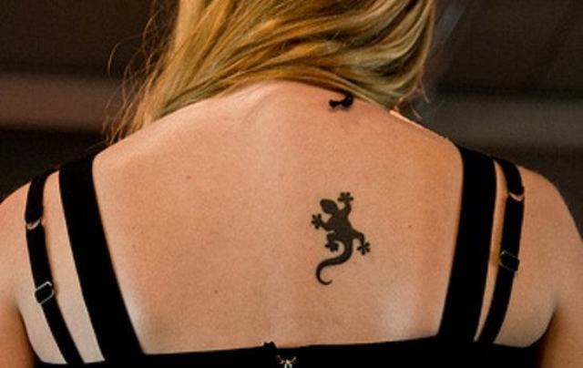 Lizard icons set simple style  Lizard tattoo Chameleon tattoo Gecko  tattoo