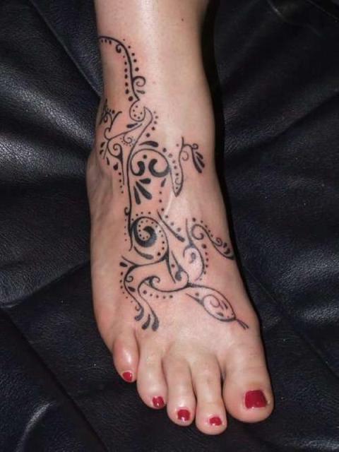 Tribal Ankle Tattoo  Best Tattoo Ideas Gallery