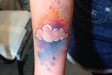 gorgeous cloud tattoo