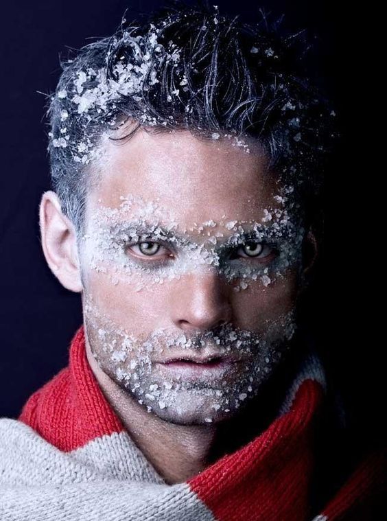 iceman costume is easy to make and you can add faux snow makeup