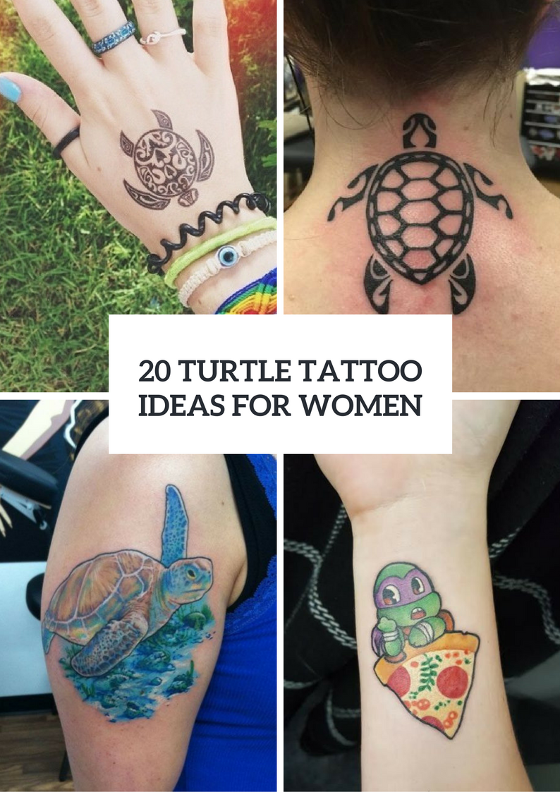 Incredible Turtle Tattoo Ideas For Women
