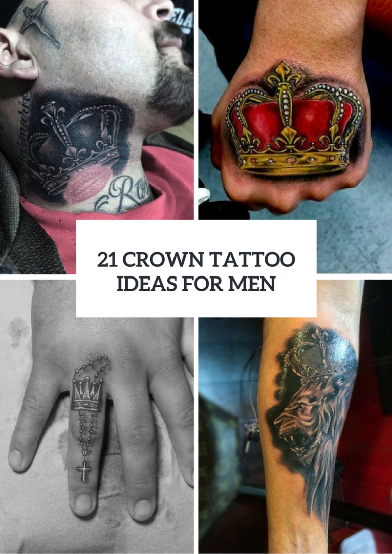21 Cool Crown Tattoo Ideas For Men
