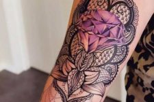 Beautiful tattoo on the forearm