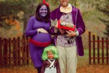 tim burton’s inspired halloween family costumes
