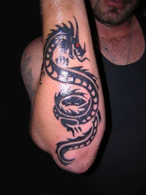 Cool tattoo on the forearm