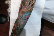Full sleeve tattoo design