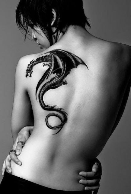 Gorgeous tattoo on the back