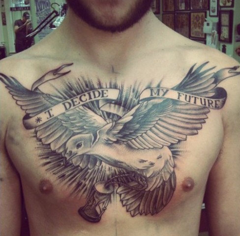 I decide my future tattoo on the chest