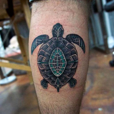 20 Interesting Turtle Tattoo Ideas For Guys - Styleoholic