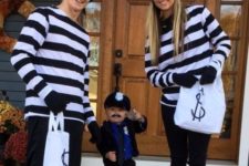 Policeman and robbers costumes