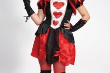 Queen of hearts outfit idea
