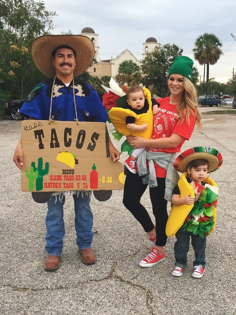 Tacos themed costumes
