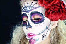 DIY Day Of The Dead makeup