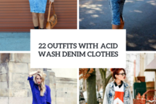 22 Outfits With Acid Wash Denim Clothes