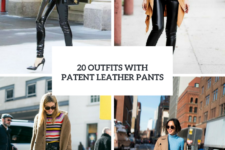 20 Stylish Outfits With Patent Leather Pants