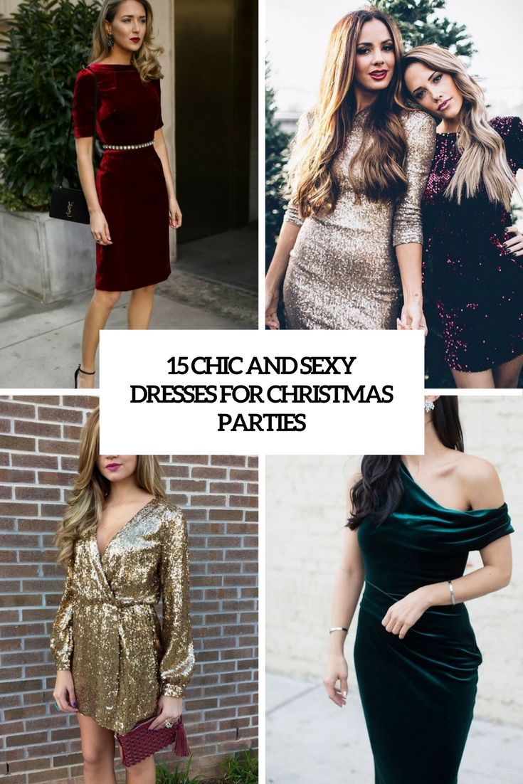 15 Chic And Sexy Dresses For Christmas Parties