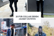 20 Fur Collar Denim Jacket Outfits For Men