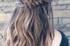 a cool fishtail hairstyle idea