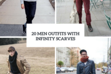 20 Men Outfits With Infinity Scarves