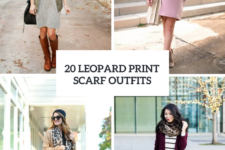 20 Outfits With Leopard Scarves To Try