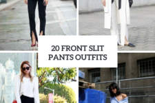 20 Trendy Outfits With Front Slit Pants